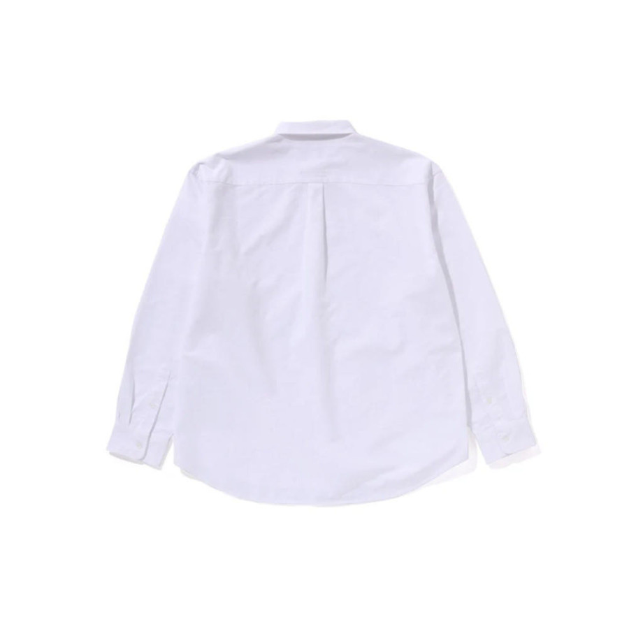 베이프 라인 카모 자카드 옥스포드 롱 슬리브 셔츠 3컬러 1L30131302