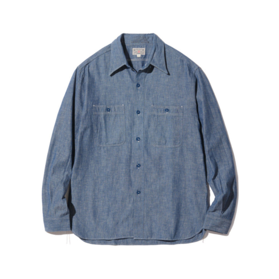 버즈릭슨 샴브레이 워크 셔츠 BR25995