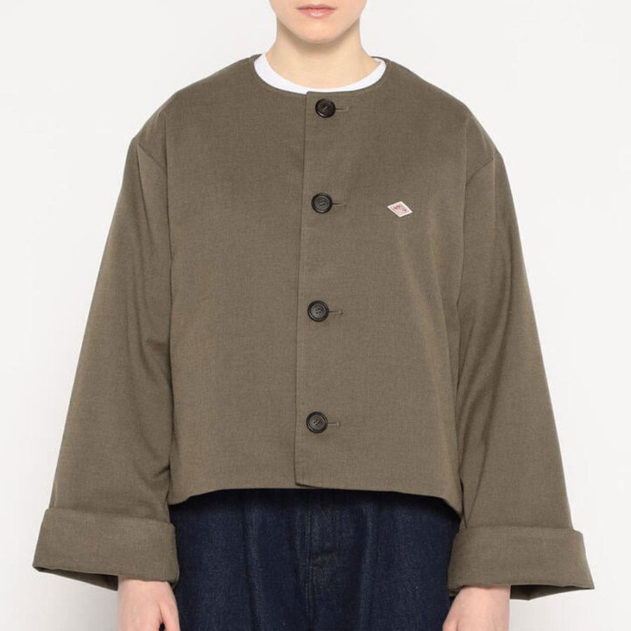 단톤 여성용 울 라이크 인슐레이션 카라리스 와이드 재킷 2컬러 DT-A0672 WLX DNB252L101-0007