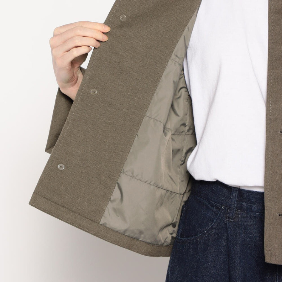 단톤 여성용 울 라이크 인슐레이션 카라리스 와이드 재킷 2컬러 DT-A0672 WLX DNB252L101-0007