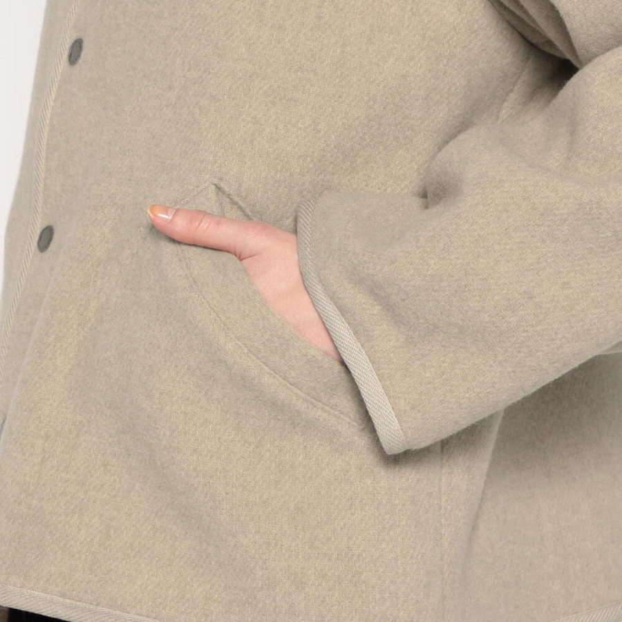 단톤 여성 울 라이트 파일 스탠드카라 자켓 4컬러 DT-A0714 WLP DNB252L101-0030