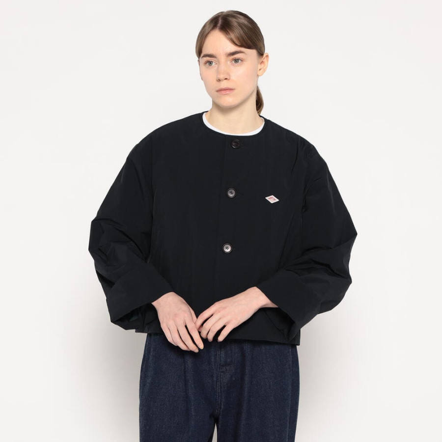 단톤 여성 인슐레이션 노카라 와이드 자켓 4컬러 DT-A0672 PNT DNB252L101-0006