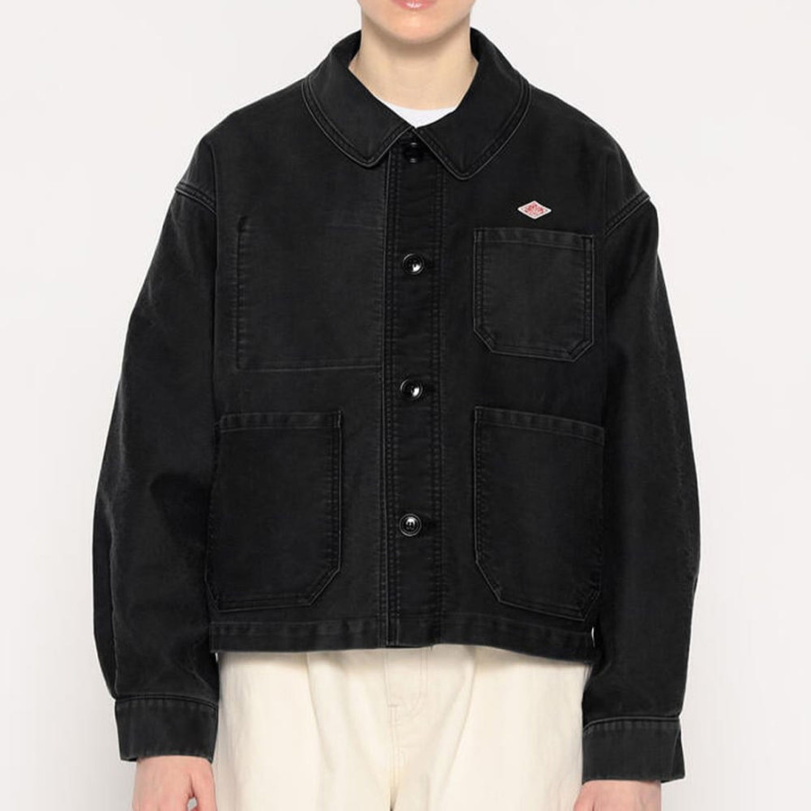 단톤 여성 몰스킨 와이드 커버올 재킷 2컬러 DT-A0662 HMK DNB252L101-0033