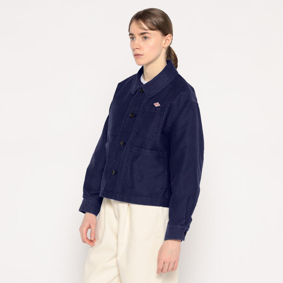 단톤 여성 몰스킨 와이드 커버올 재킷 2컬러 DT-A0662 HMK DNB252L101-0033