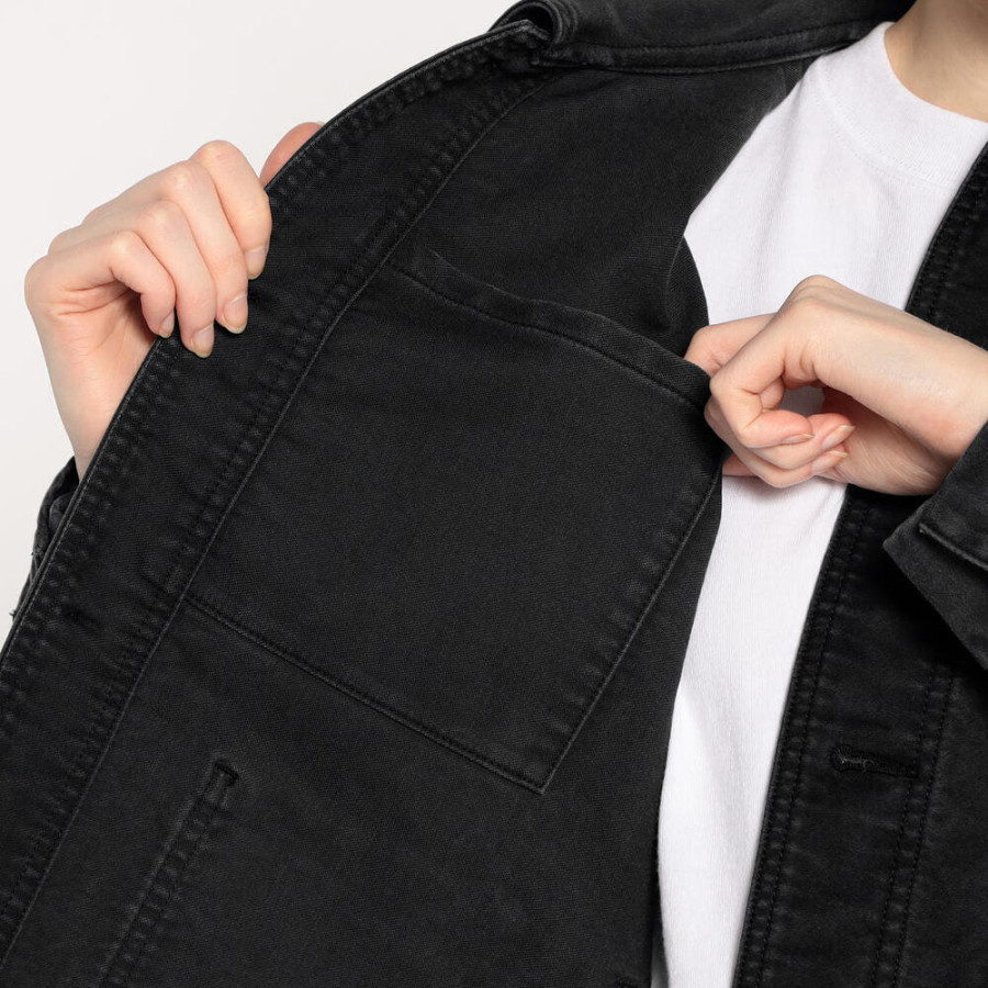 단톤 여성 몰스킨 와이드 커버올 재킷 2컬러 DT-A0662 HMK DNB252L101-0033