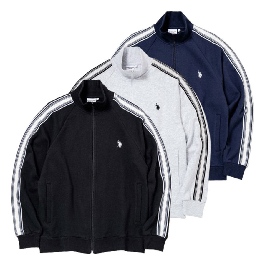 U.S. POLO ASSN. 유에스폴로에센 더블홀스맨 자수 트랙자켓 3컬러 PLM51303