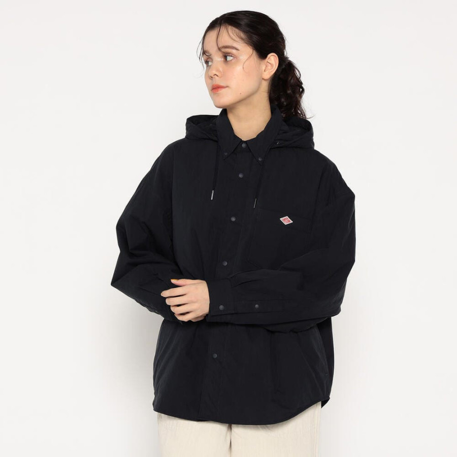 단톤 여성 인슐레이션 후드 셔츠 자켓 솔리드 3컬러 DT-A0641 CNT DNB251L101-0007