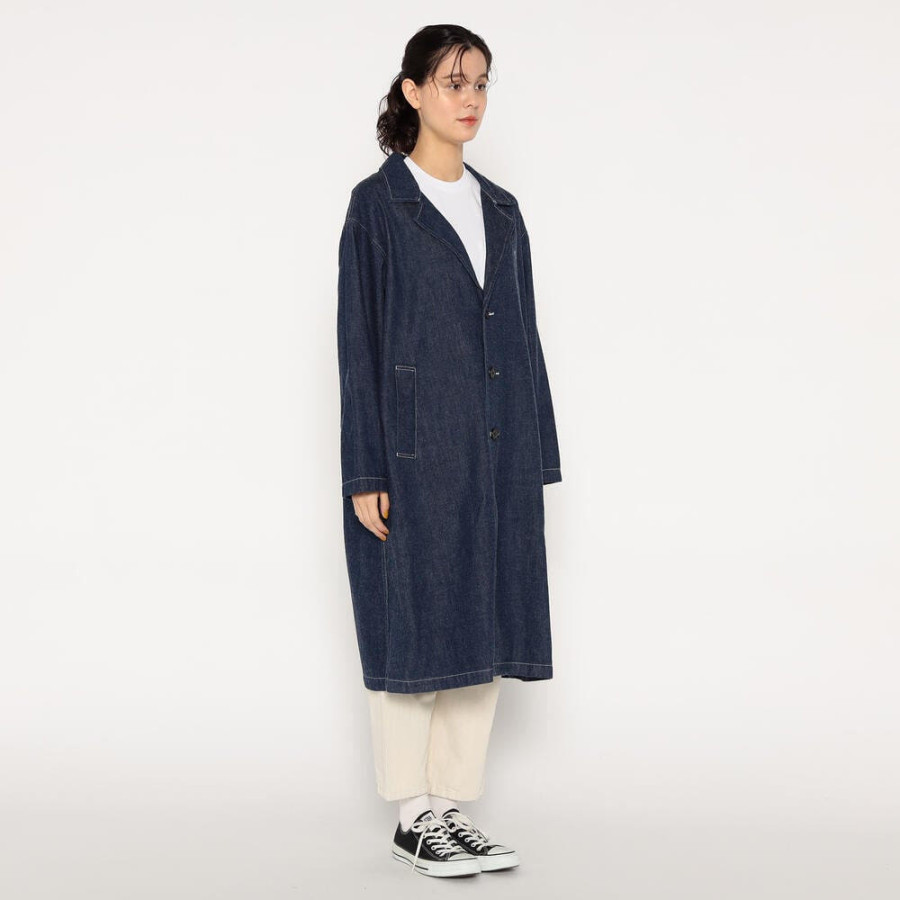 단톤 여성 데님 샵 코트 DT-A0664 KDM DNB251L101-0029