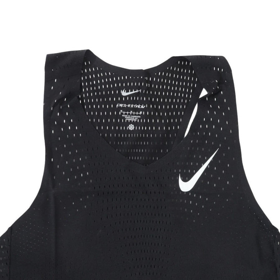 나이키 드라이 핏 에어로스위프트 ADV 런닝 싱글렛 나시티 블랙 FN4232-010