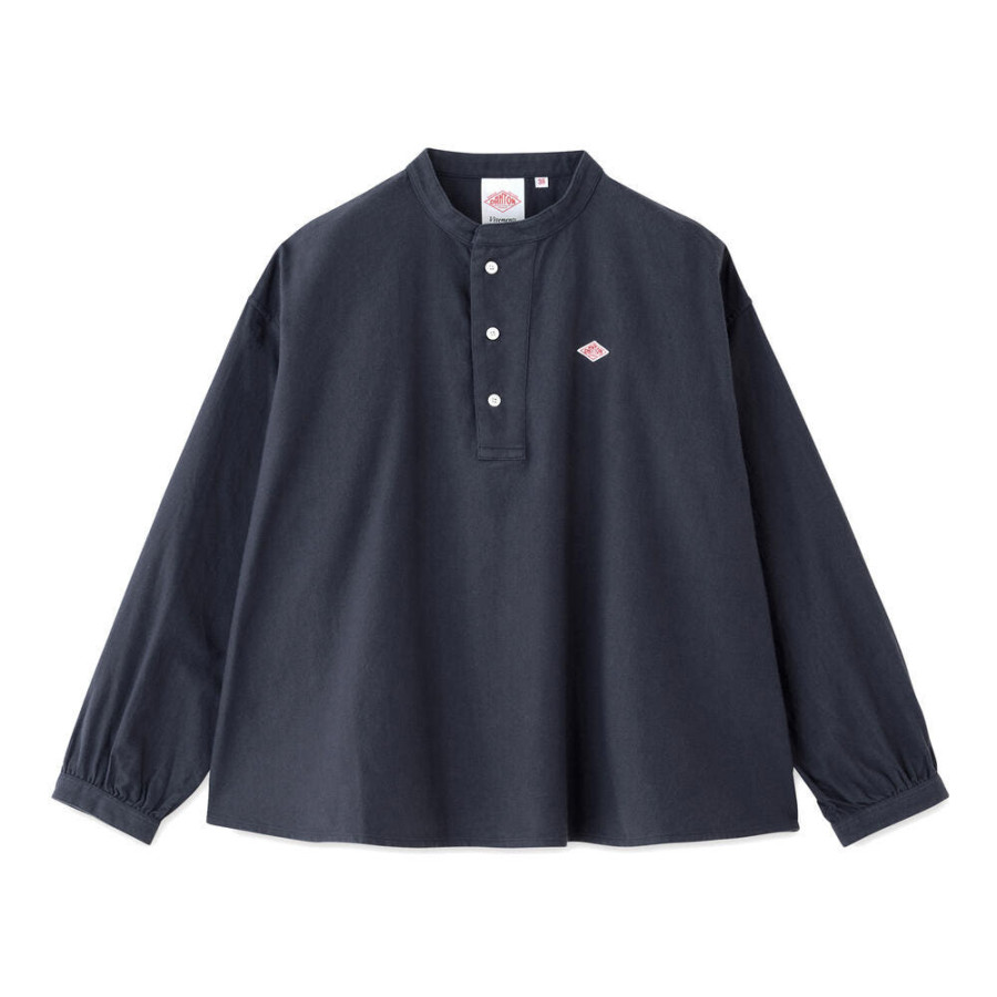 단톤 여성 오가닉 코튼 헨리넥 셔츠 4컬러 DT-B0304 OCV DNB252L104-0014