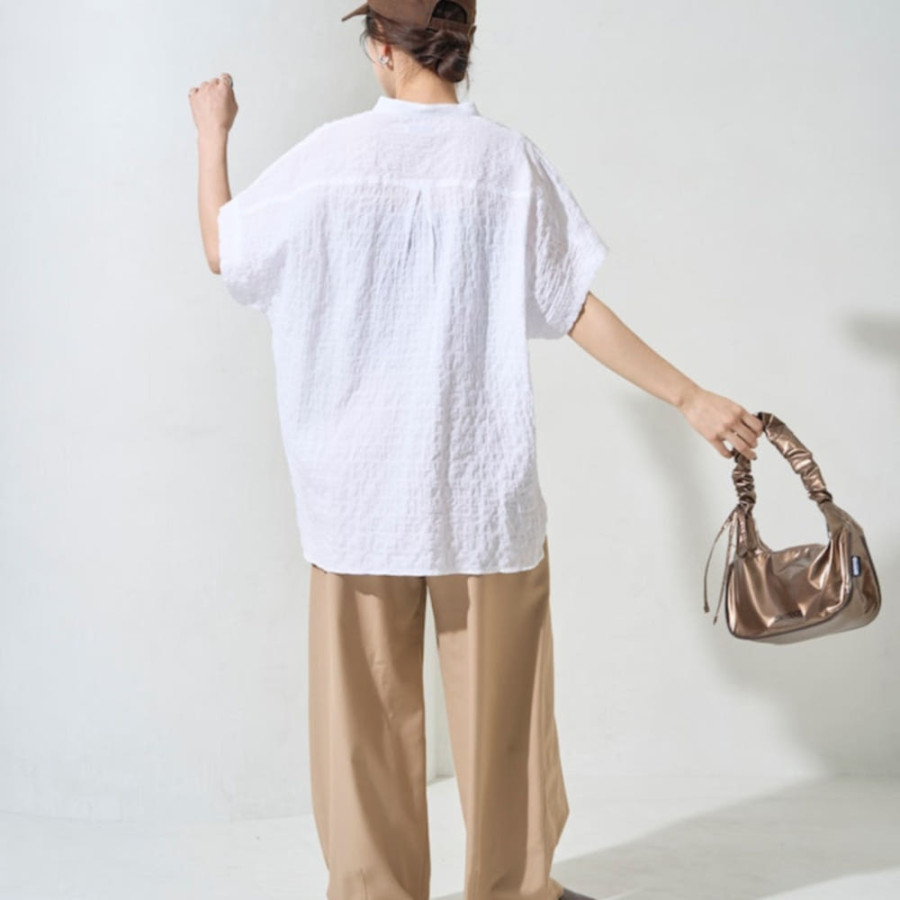 프릭스스토어 네추럴 포코포코 프렌치 슬리브 블라우스 5컬러 1303248900228