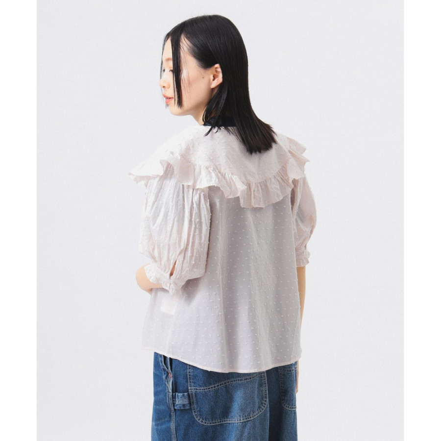 빔즈 보이 도트 도비 빅칼라 반팔 셔츠 3컬러 13-01-0182-803