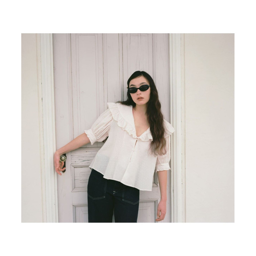 빔즈 보이 도트 도비 빅칼라 반팔 셔츠 3컬러 13-01-0182-803