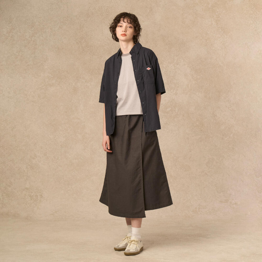 단톤 여성 타입라이터 B.D 반팔 셔츠 2컬러 DT-B0336 RNY DNB251L104-0014