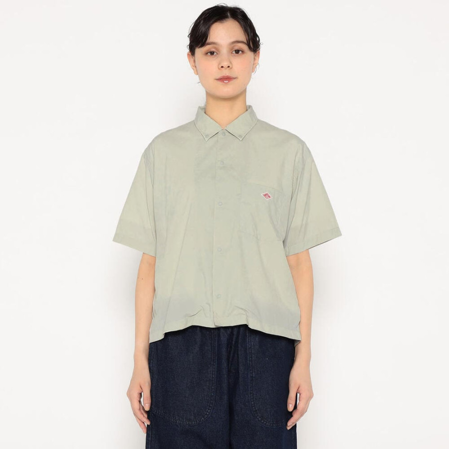 단톤 여성 타입라이터 B.D 반팔 셔츠 2컬러 DT-B0336 RNY DNB251L104-0014