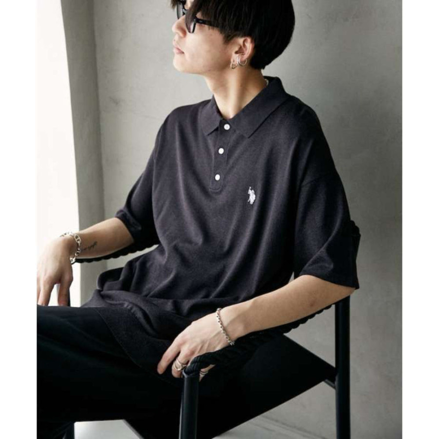 퍼블럭스 U.S. POLO ASSN. 유에스폴로에센 별주 니트 폴로셔츠 3컬러 3132291600001