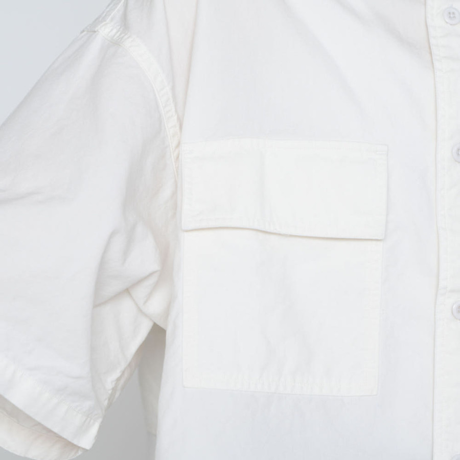 노스페이스 퍼플라벨 여성 버튼 다운 필드 S/S 크롭 셔츠 2컬러 N25SG135