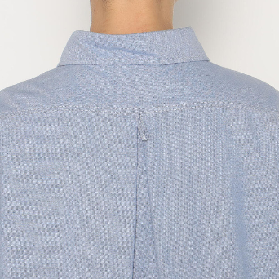 단톤 여성 옥스퍼드 라운드 카라 풀오버 패턴 반팔 셔츠 2컬러 DT-B0283 SOX DNB251L104-0005