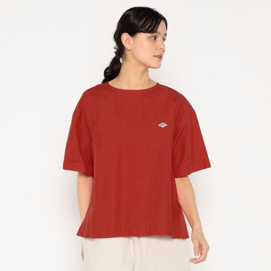 단톤 여성 코튼 린넨 슬럽 풀오버 셔츠 5컬러 DT-B0348 VCL DNB251L104-0020