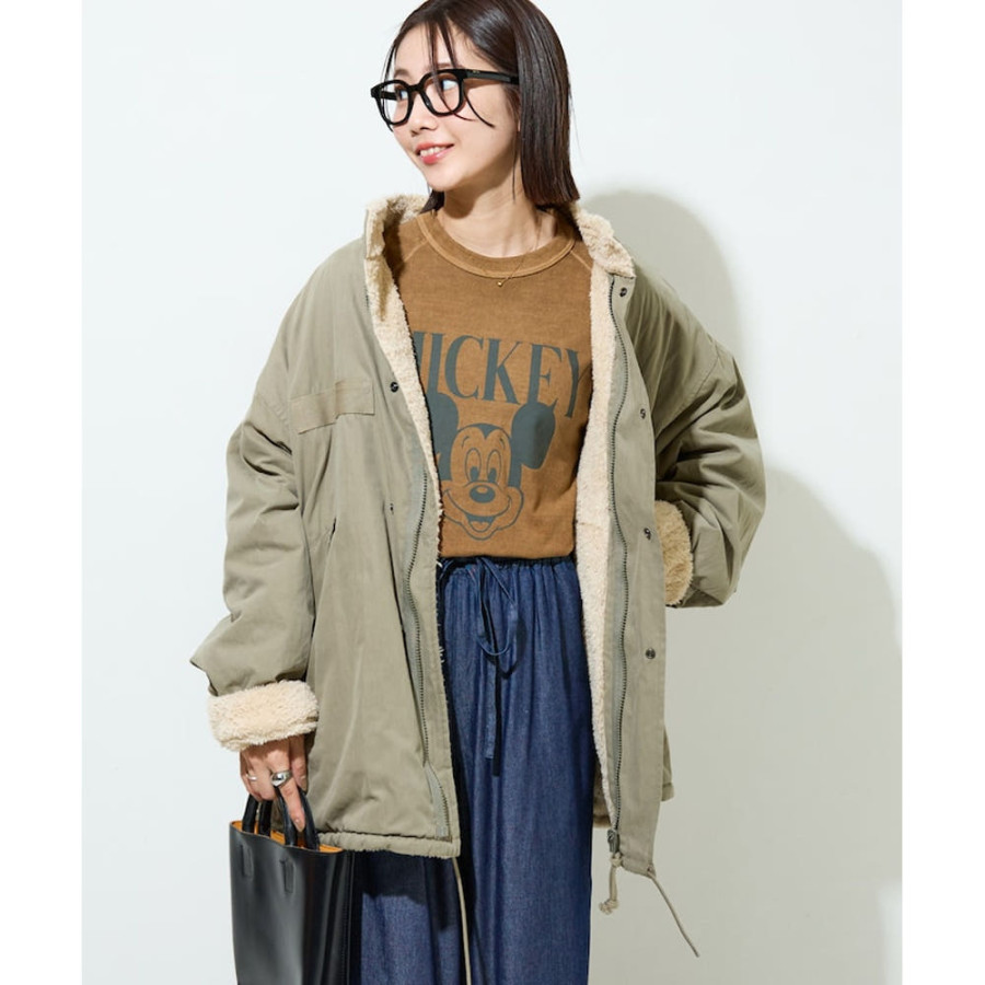 프릭스스토어 M65 리버서블 보아 숏 코트 3컬러 1353248900431