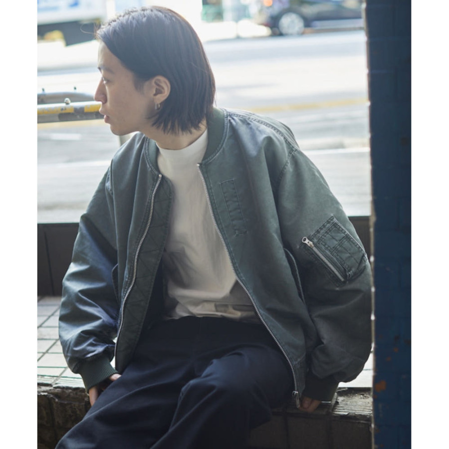 프릭스스토어 빈티지 가공 숏 안솜 MA-1 재킷 2컬러 1051248901921