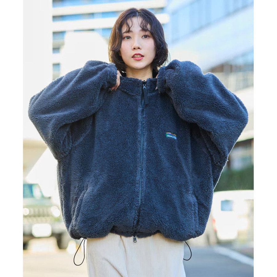 프릭스스토어 오버핏 스탠드카라 덕 블루종 퀼팅 안면 4컬러 1251248900745