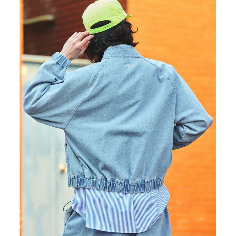 프릭스스토어 엄브로 별주 데님 스탠드 칼라 블루종 3컬러 1059394400033