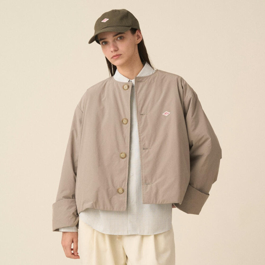 단톤 여성 보온 카라리스 와이드 재킷 4컬러 DT-A0672 PNT DNB261L101-0005