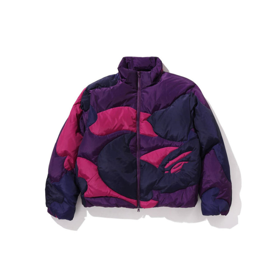 베이프 메가 컬러 카모 퀼티드 다운 자켓 2컬러 1L80144306