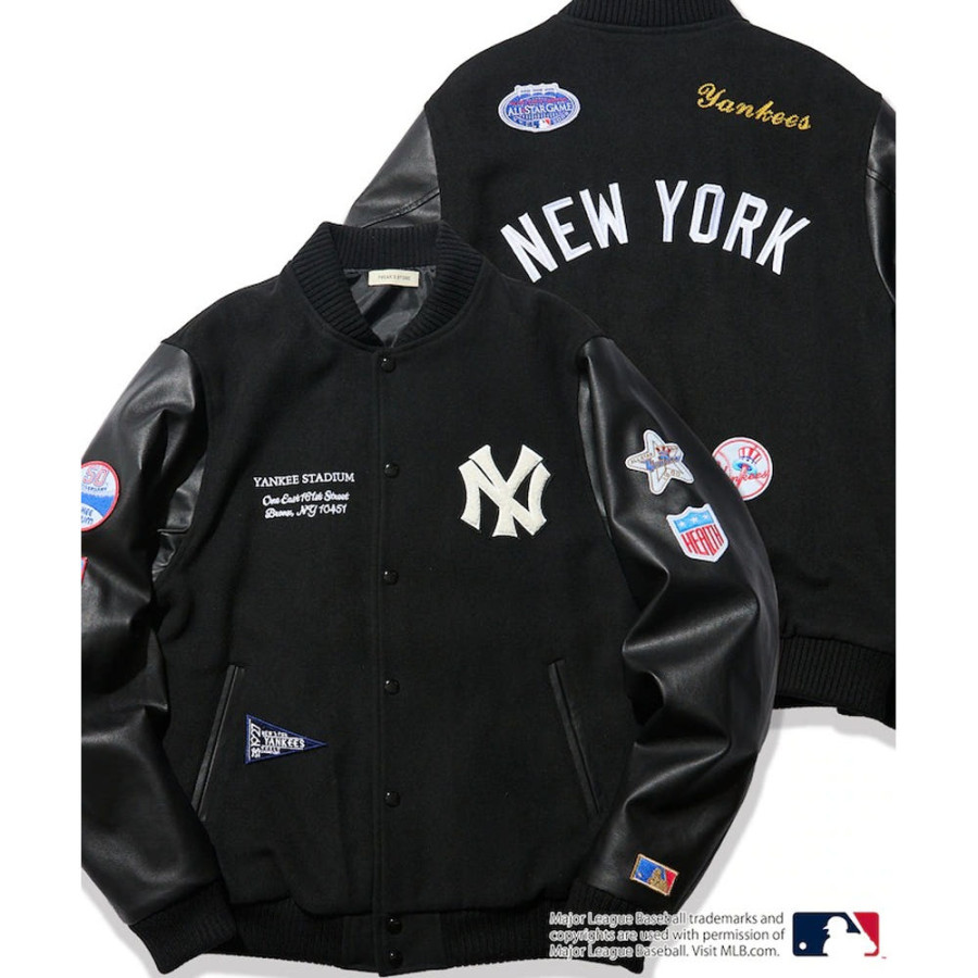 프릭스스토어 MLB 메이저리그 베이스볼 멀티 디자인 자수 와펜 스타디움 점퍼 3컬러 1251248900742