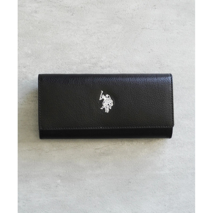 U.S. POLOASSN. 유에스폴로에센 고트 레더 장지갑 3컬러 USPA-2735