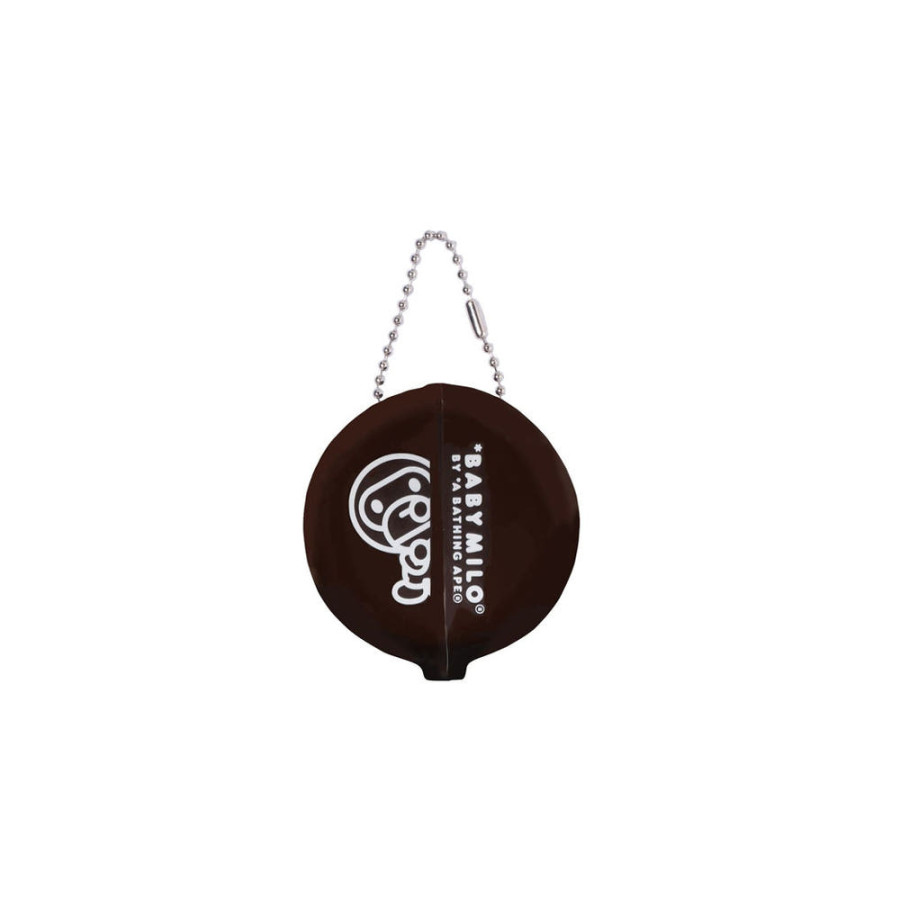 베이프 베이비 마일로 코인 케이스 동전지갑 브라운 2L70182005