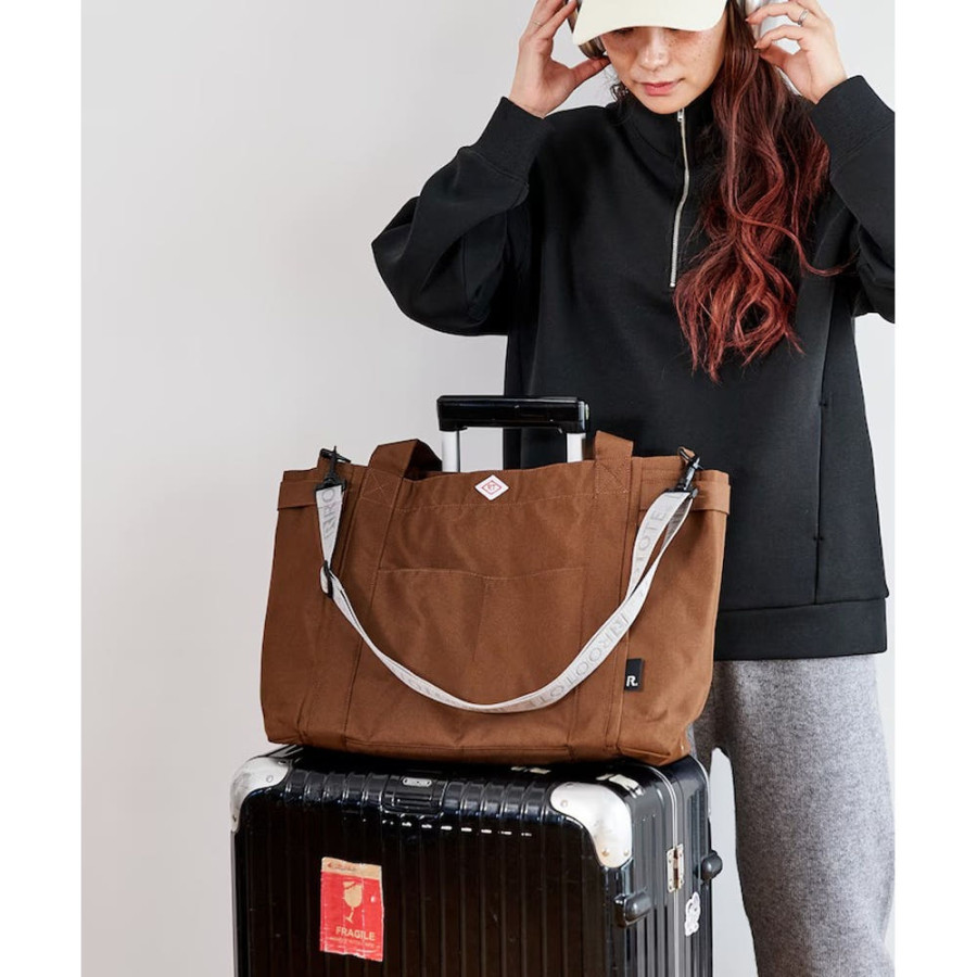 프릭스스토어 루토트 별주 미디엄 포켓 D 발수 토트백 자가드 스트랩 3컬러 1169425200001