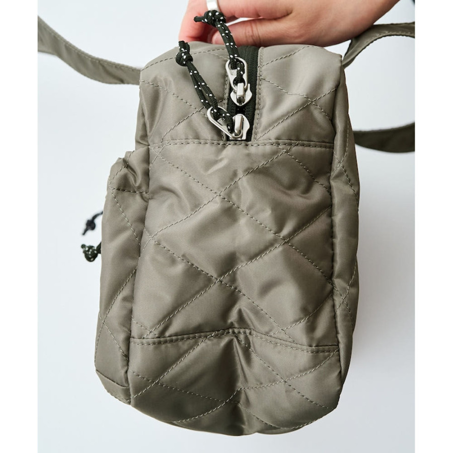 프릭스스토어 컬럼비아 별주 퀼팅 스퀘어 코드 포켓 토트백 3컬러 1369129900007