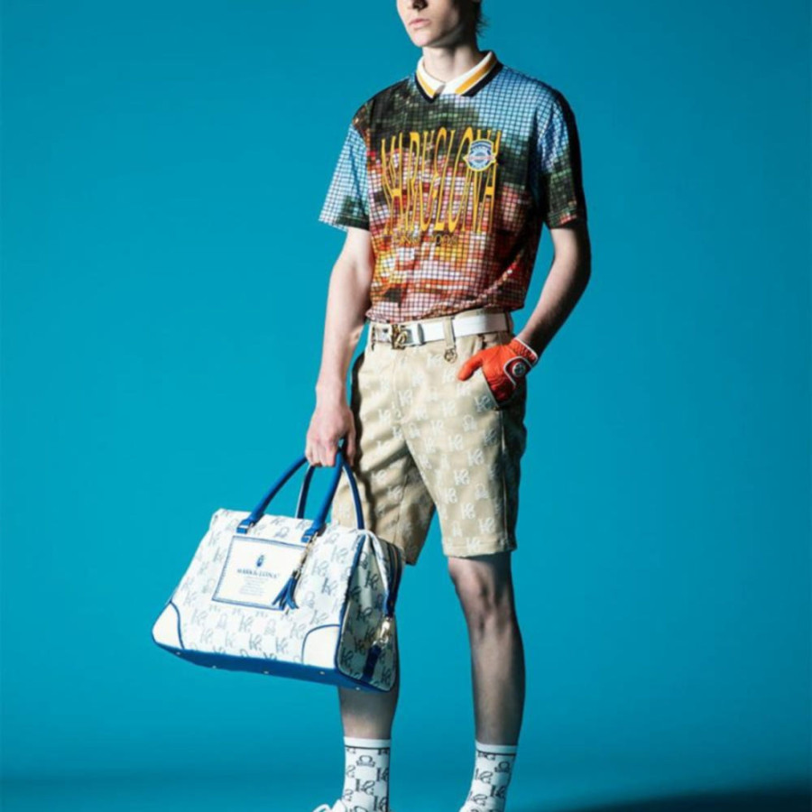 마크앤로나 에버 모노그램 메쉬 보스턴 백 3컬러 MLS-5A-SB31