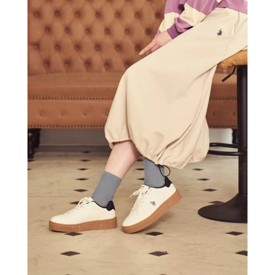 U.S. POLO ASSN. 유에스폴로에센 쿼터 호스 로우컷 통굽 스니커즈 2컬러 PL00811