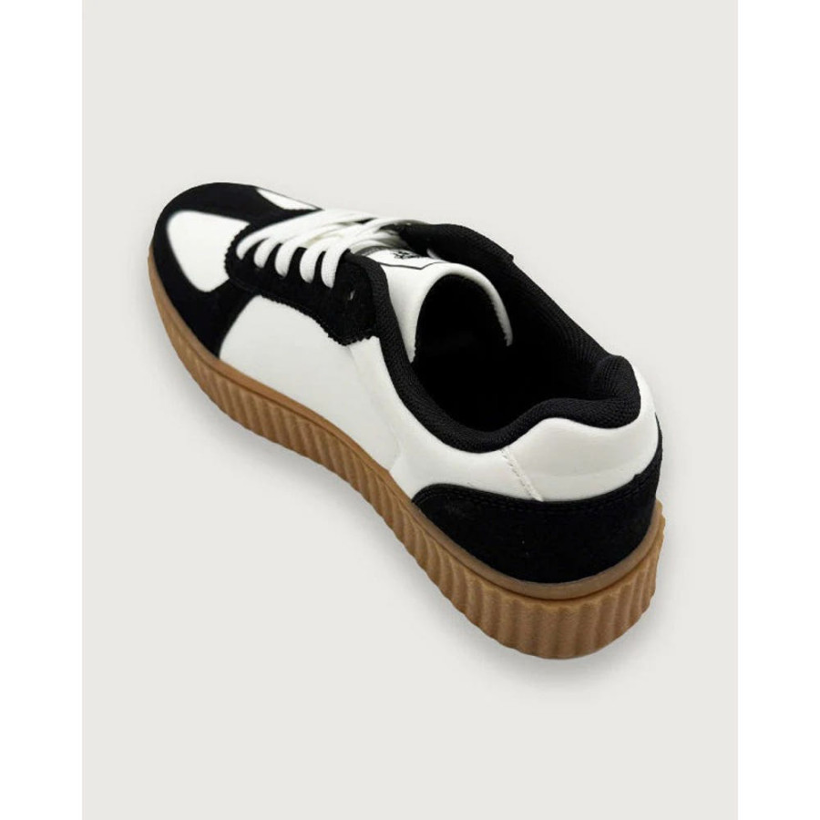 U.S. POLO ASSN. 유에스폴로에센 클리오 조로우 컷팅 통굽 스니커즈 3컬러 PL00813