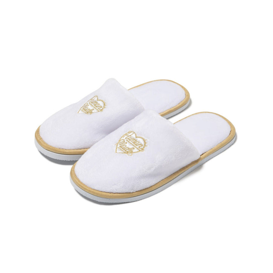 휴먼메이드 HM 슬리퍼 화이트 HM30GD109