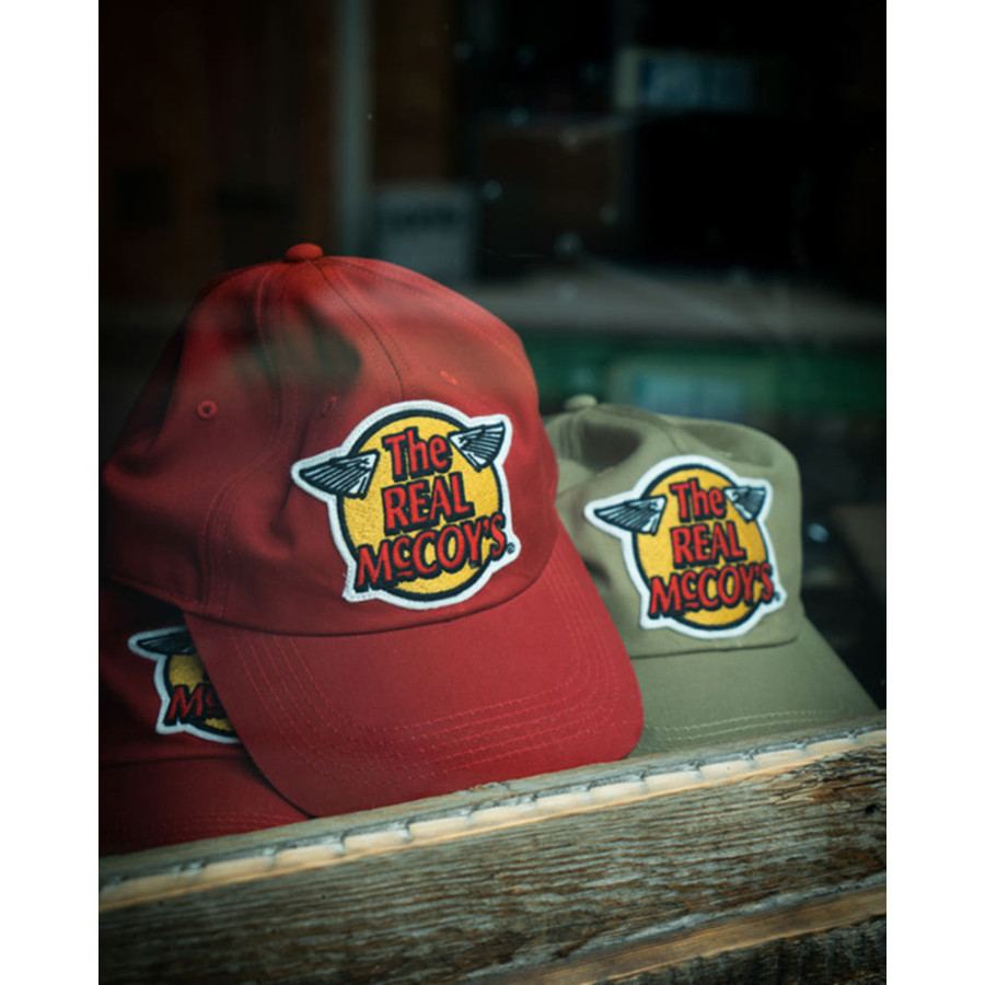 더리얼맥코이 THE REAL McCOY'S 로고 베이스볼 캡 3컬러 MA23001