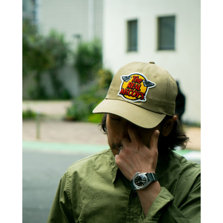 더리얼맥코이 THE REAL McCOY'S 로고 베이스볼 캡 3컬러 MA23001