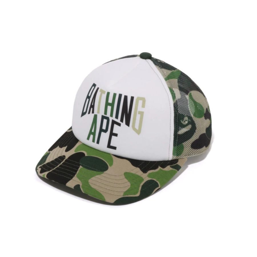 베이프 ABC 카모 NYC 로고 메쉬 캡 모자 3컬러 1L30180012