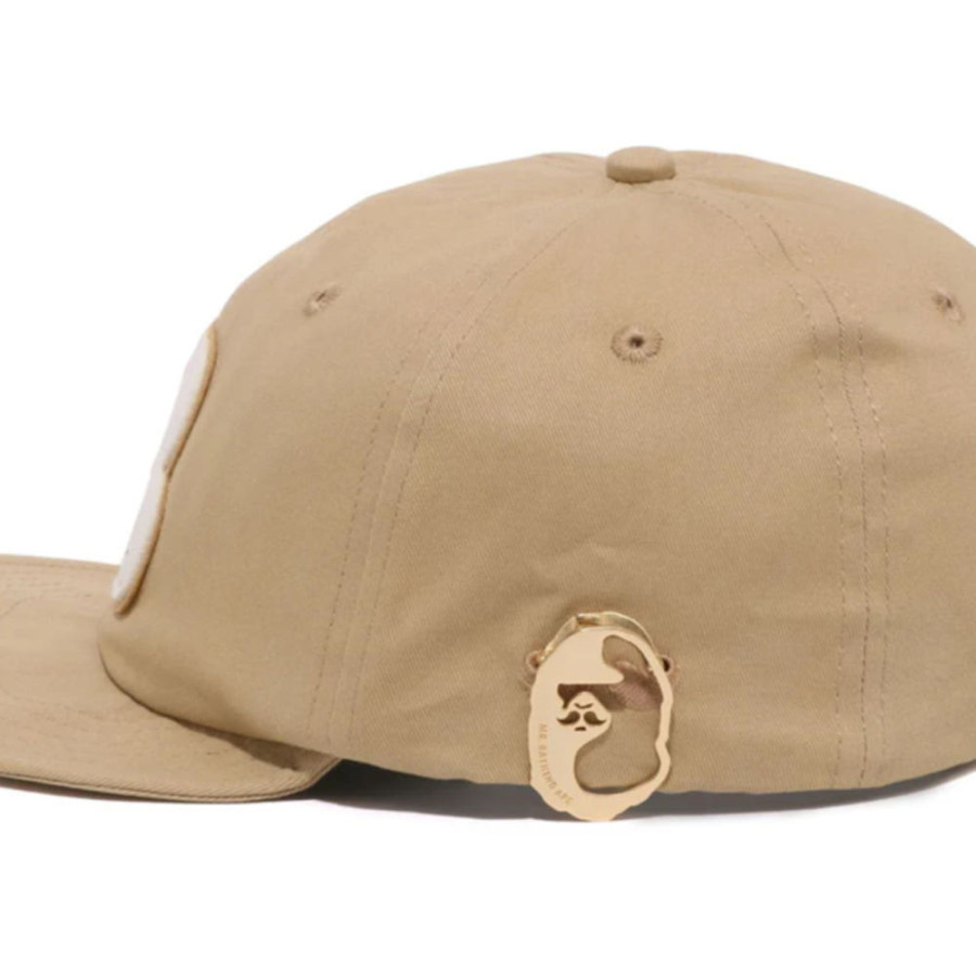 베이프 베이스볼 캡 모자 베이지 7L30180303