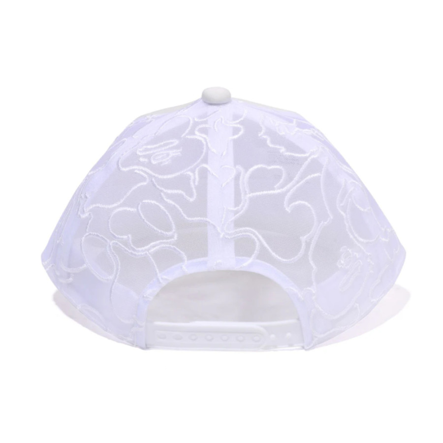 베이프 라인 카모 자카드 메쉬 블로킹 로고 캡 모자 3컬러 1L30180307