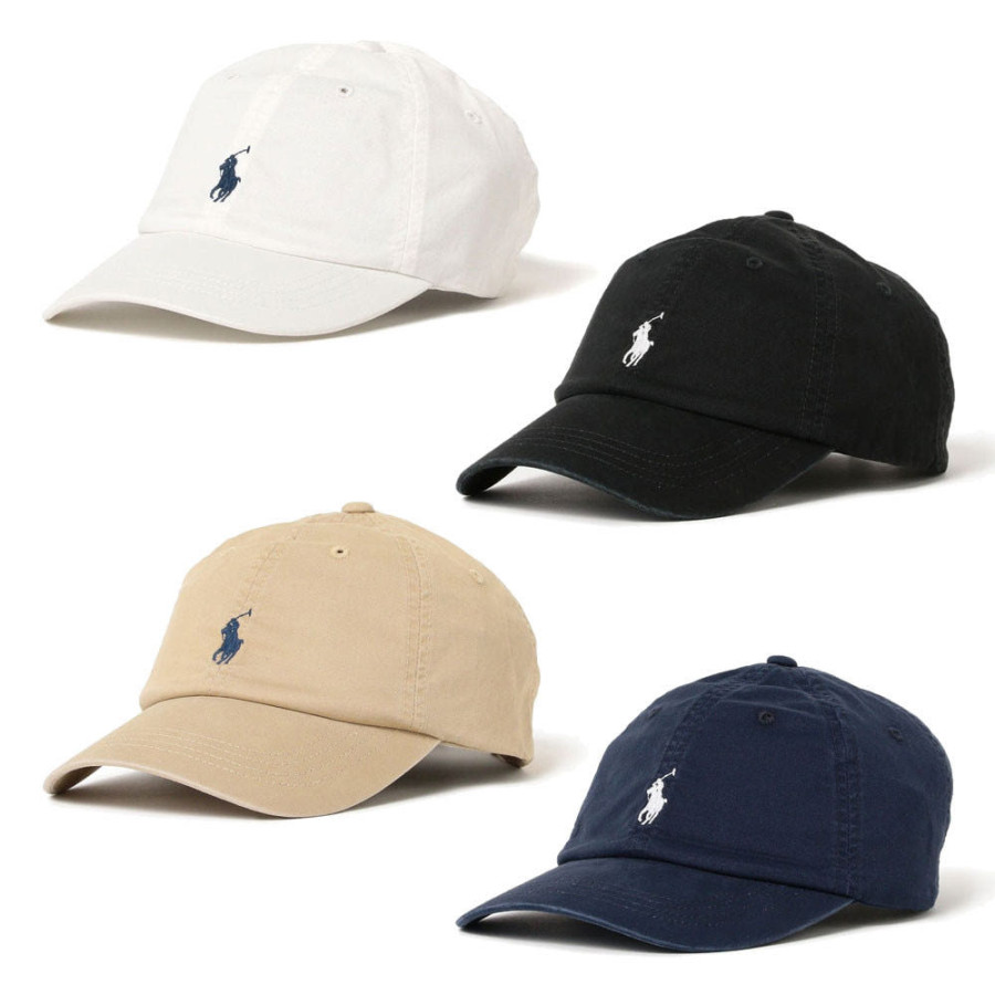 빔즈 폴로 랄프 로렌 치노 캡 모자 4컬러 11-41-1608-770