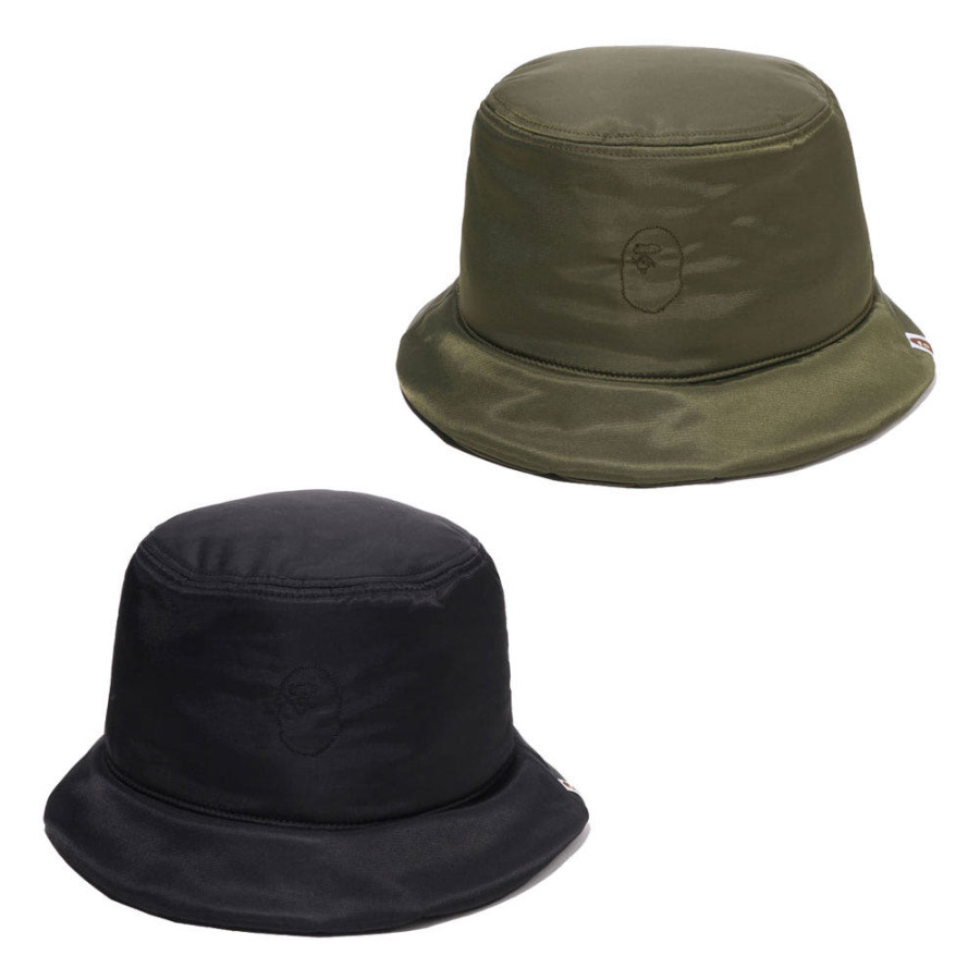 베이프 패딩 버킷 햇 모자 2컬러 1L80181009