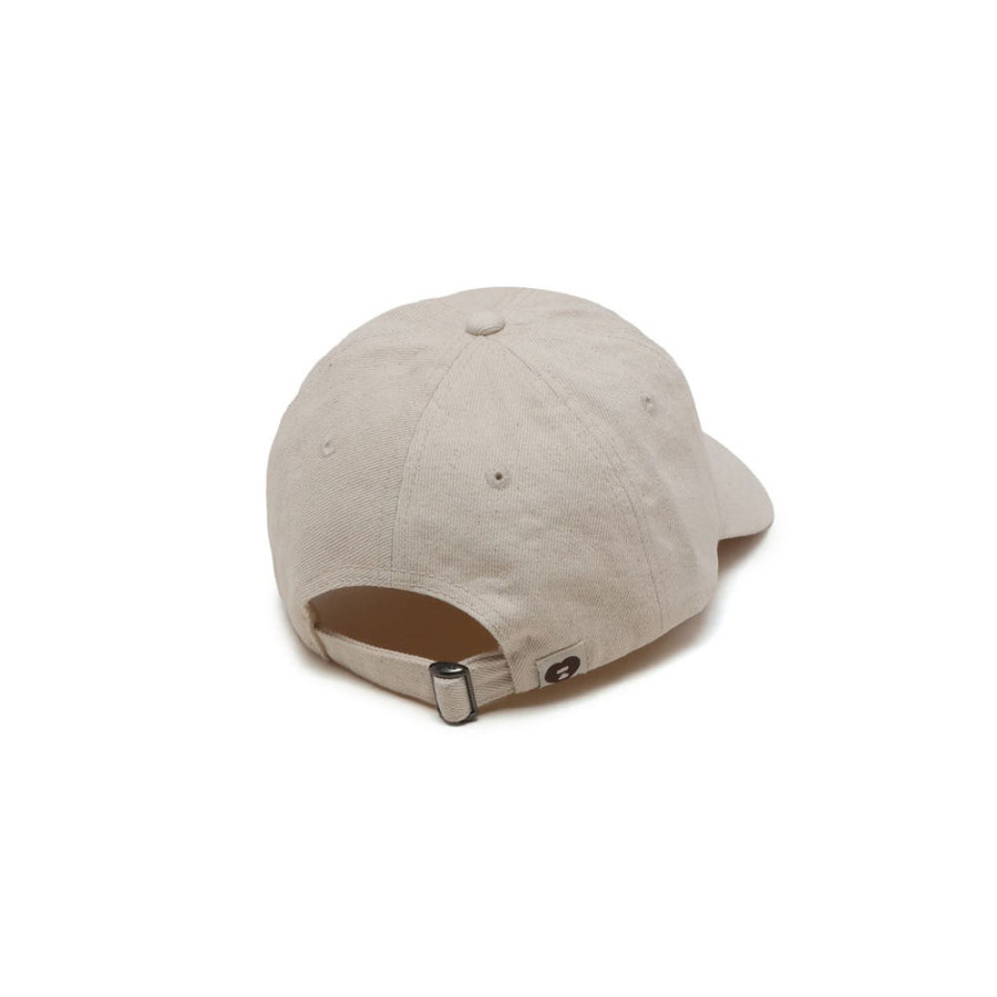 베이프 헤비 트윌 베이스볼 캡 야구 모자 아이보리 CL70280308