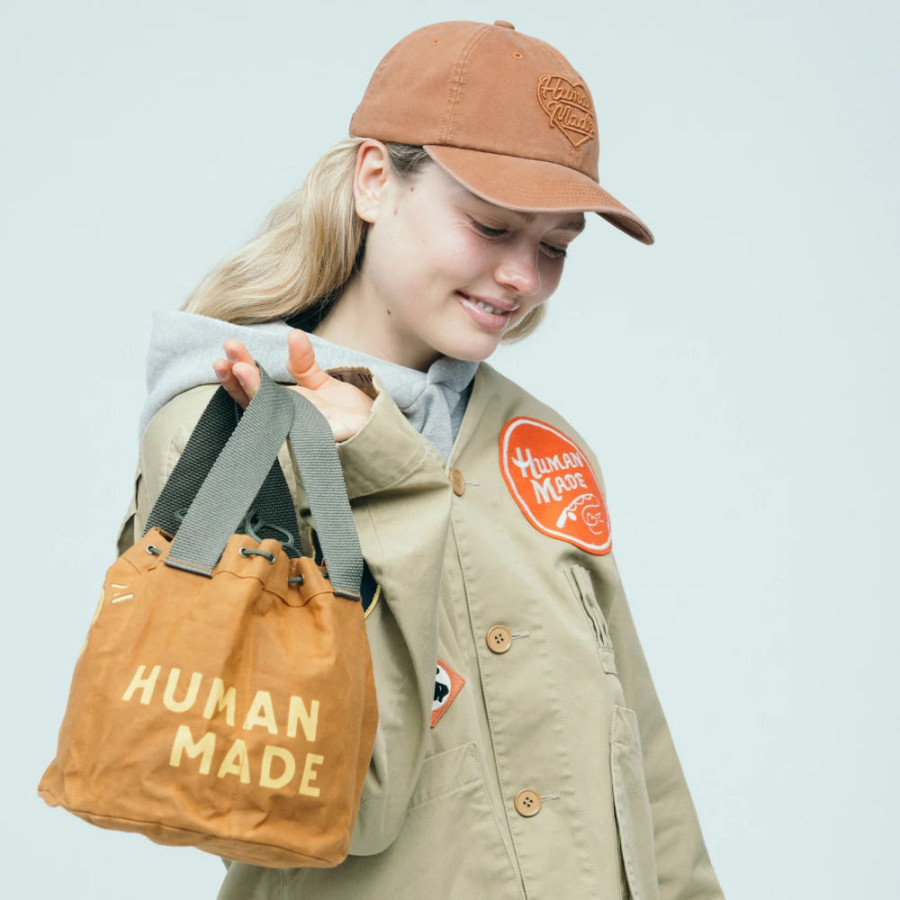 휴먼메이드 6패널 트윌 캡 4컬러 HM31GD021