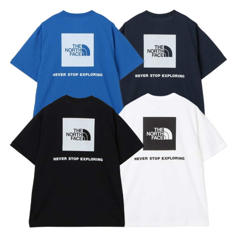 노스페이스 백 스퀘어 로고 반팔티 4컬러 NT32447 1226207300785