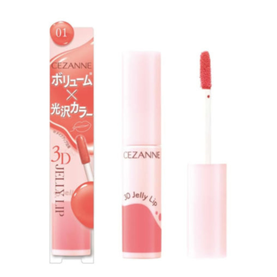 세잔느 3D 젤리 립 틴트 5g 01 피치멜바